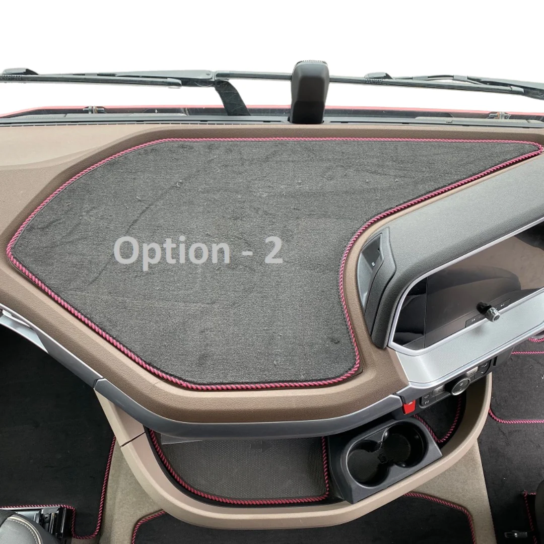 DAF CF  - Carpet dash inserts