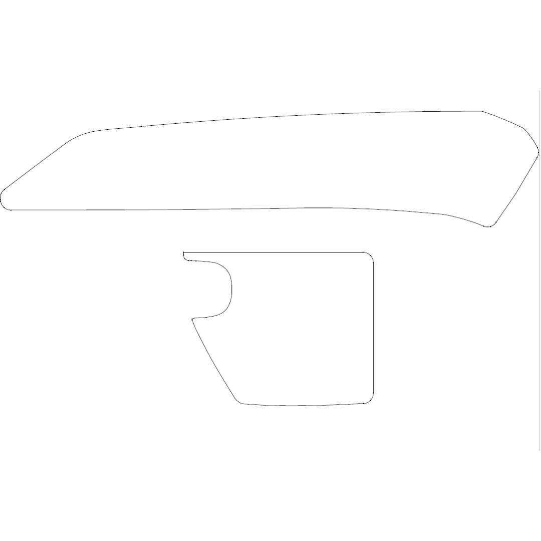Carpet dash inserts Scania Next Gen R